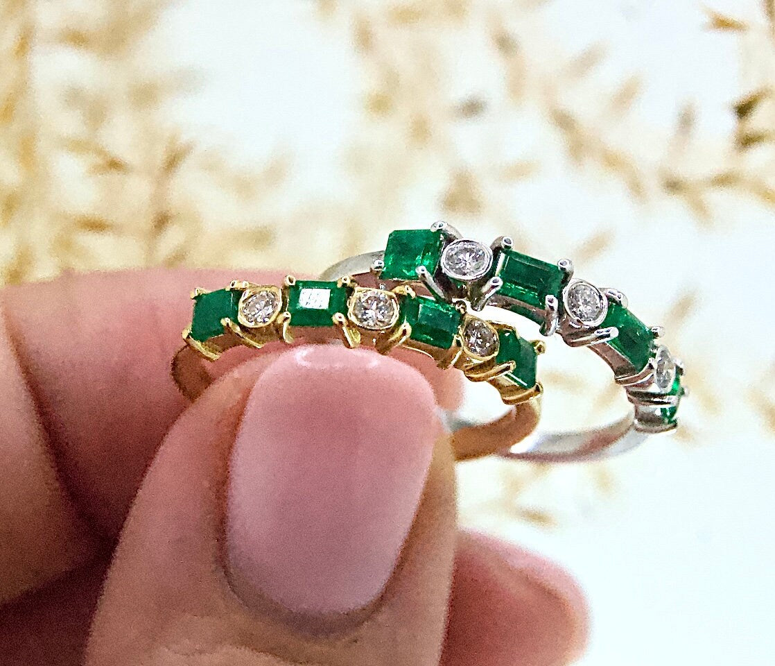 Emerald & Diamond Band