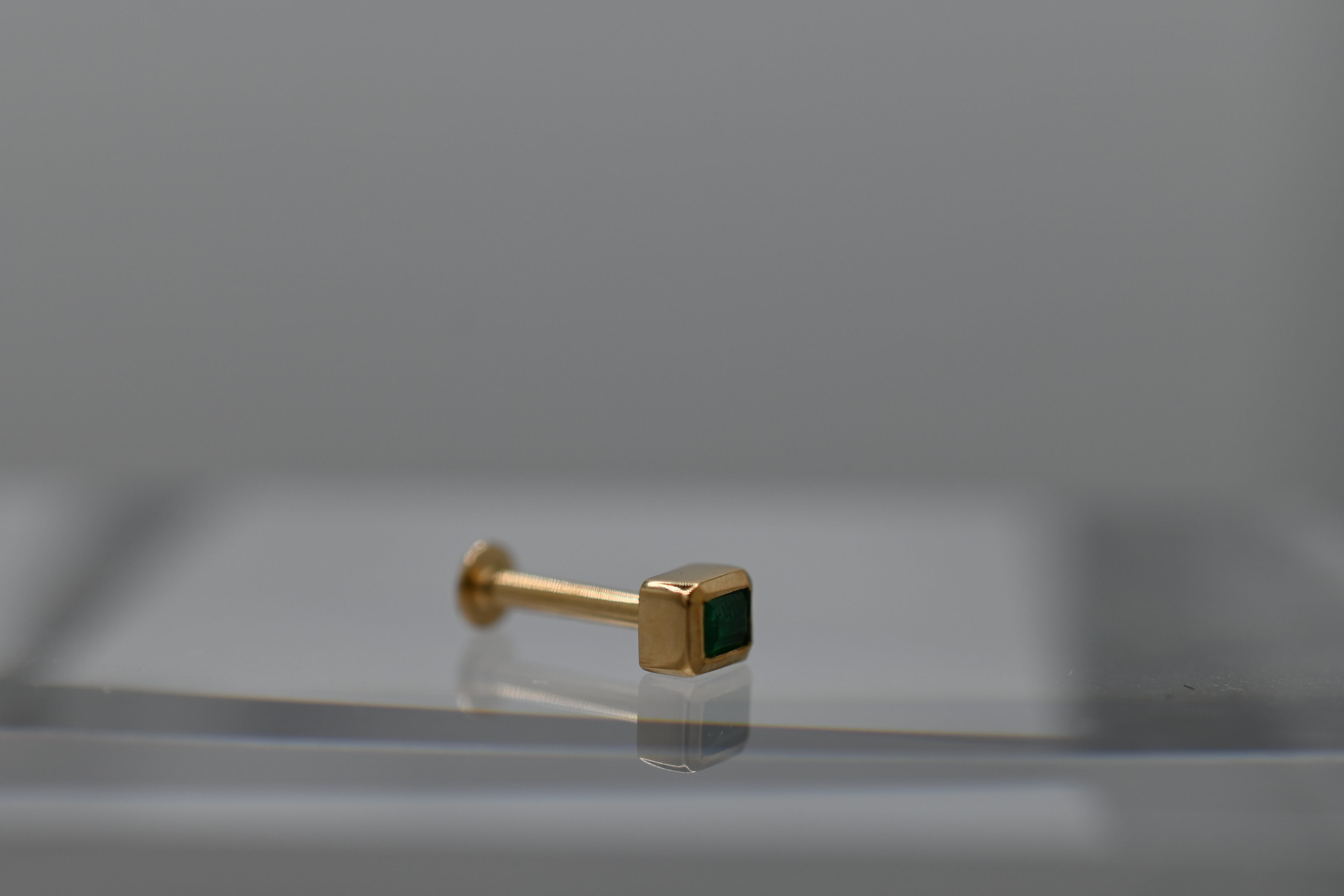 Emerald Cut Piercing