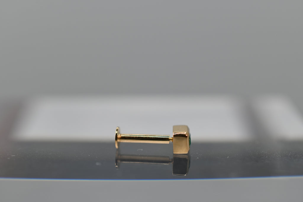 Emerald Cut Piercing