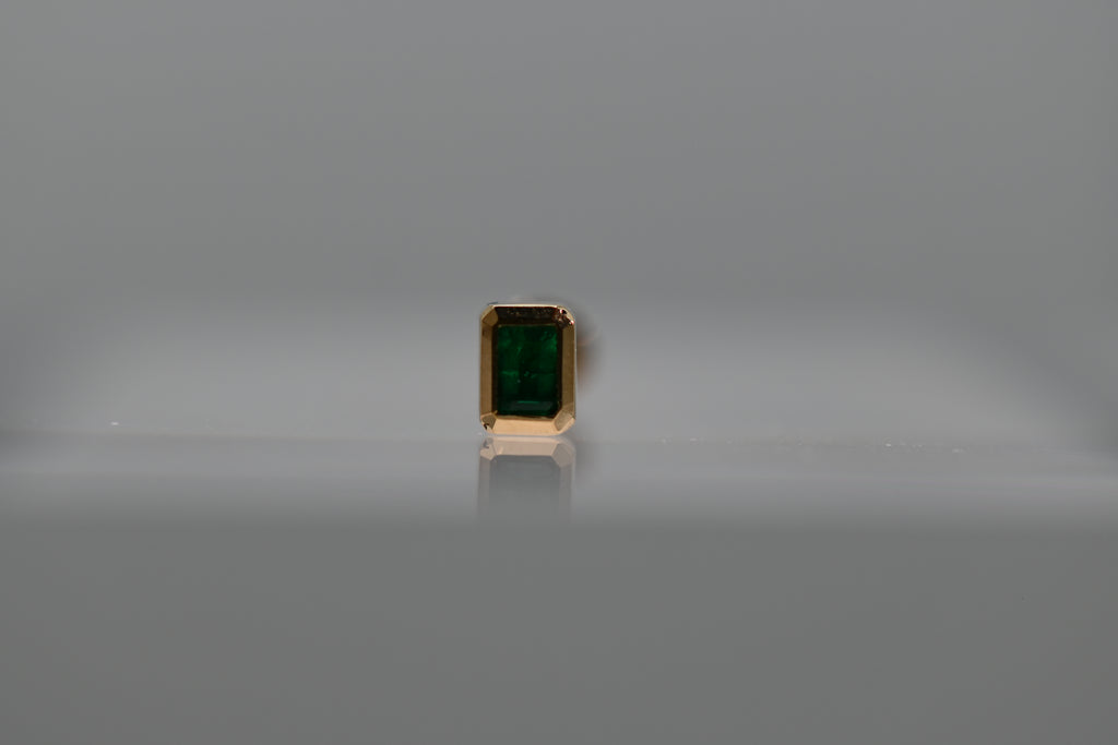 Emerald Cut Piercing