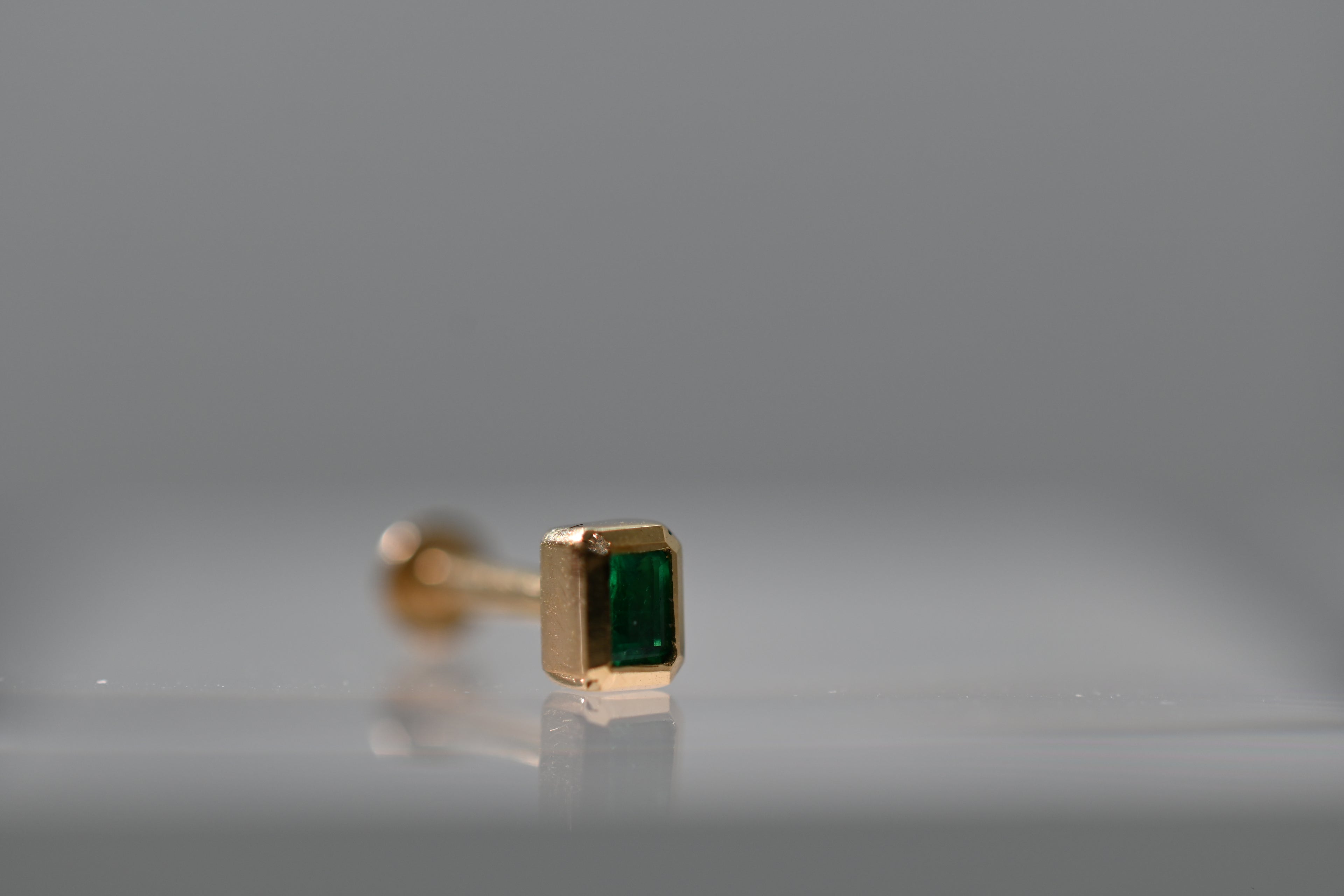 Emerald Cut Piercing