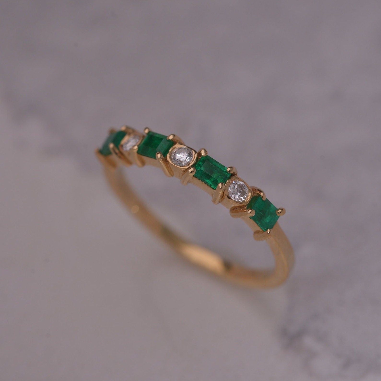 Emerald & Diamond Band
