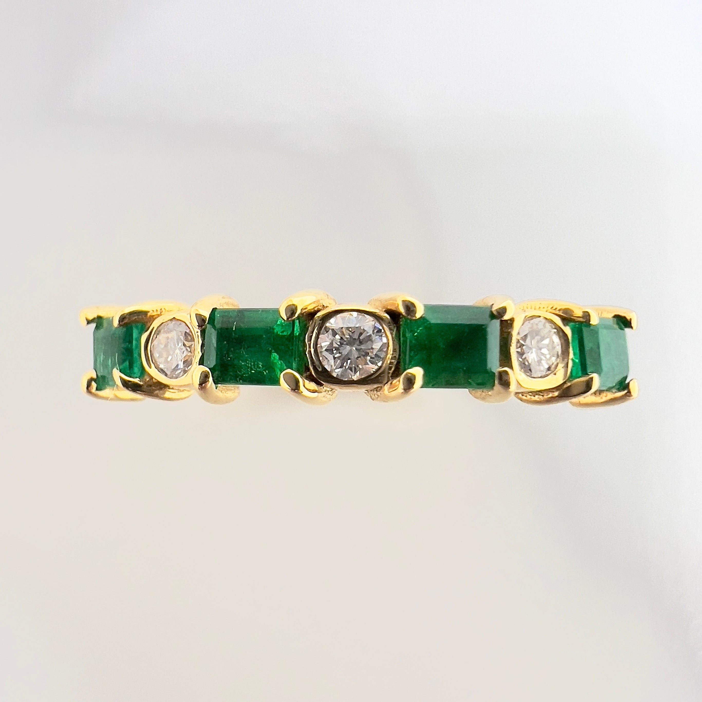 Emerald & Diamond Band