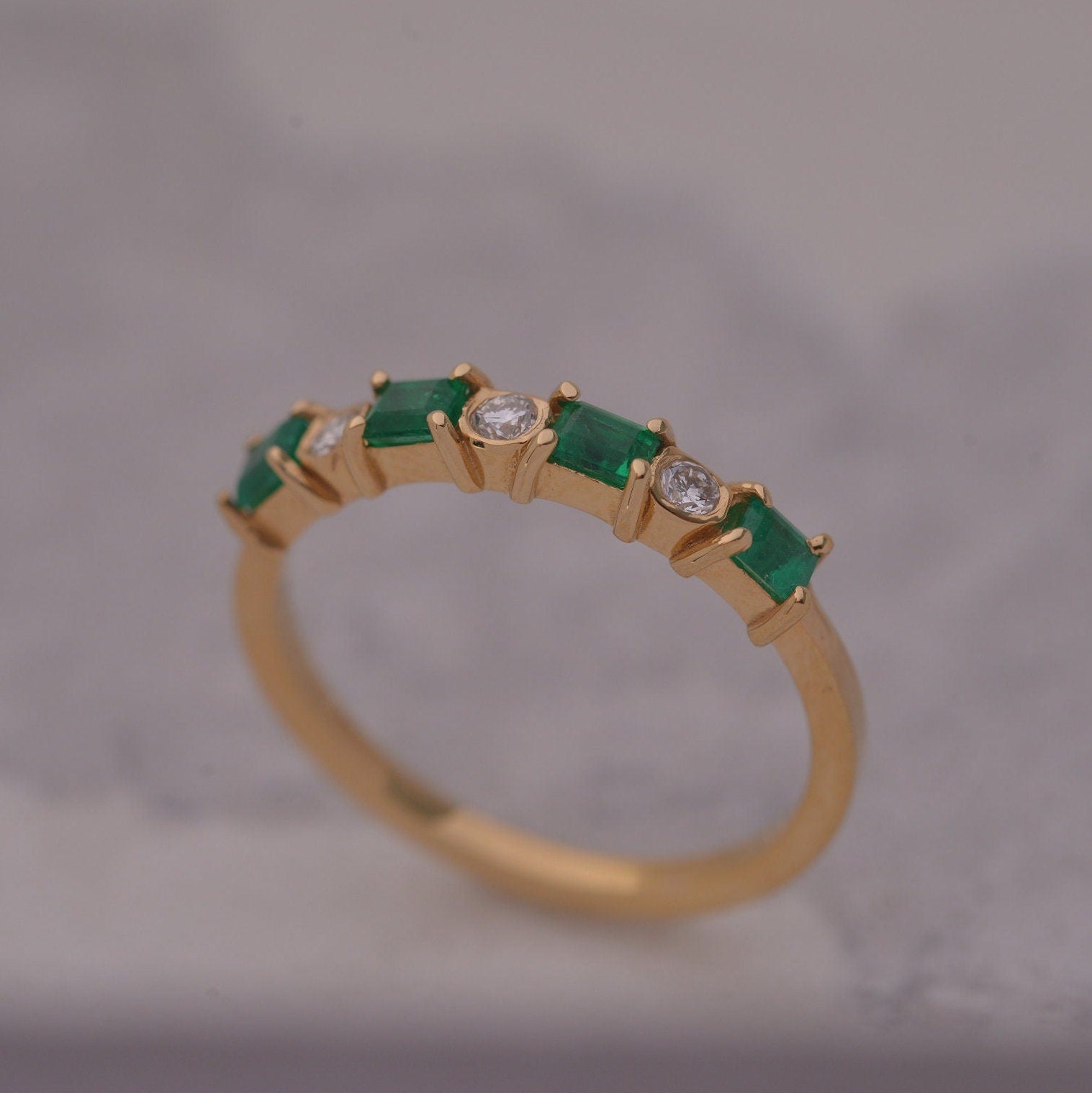 Emerald & Diamond Band