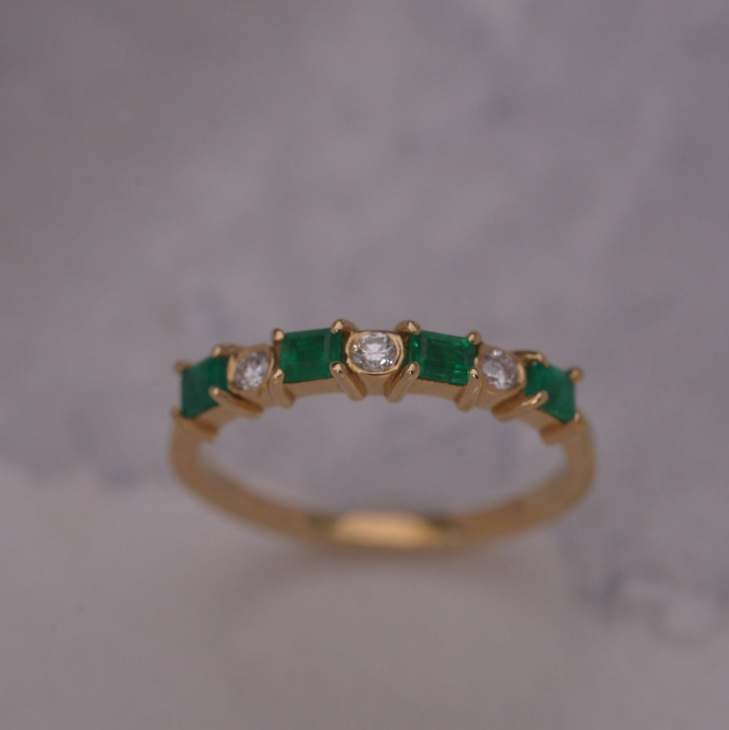 Emerald & Diamond Band