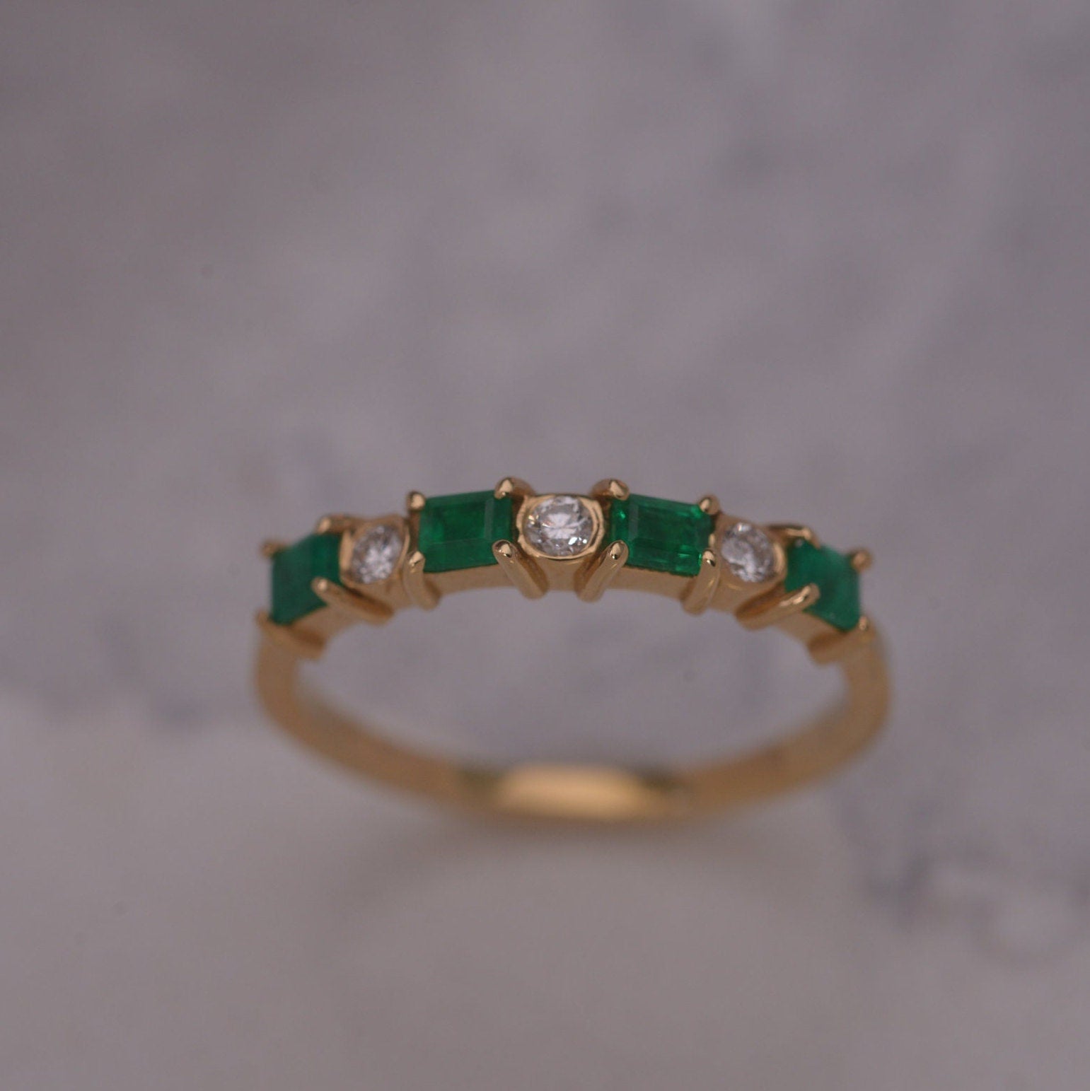 Emerald & Diamond Band